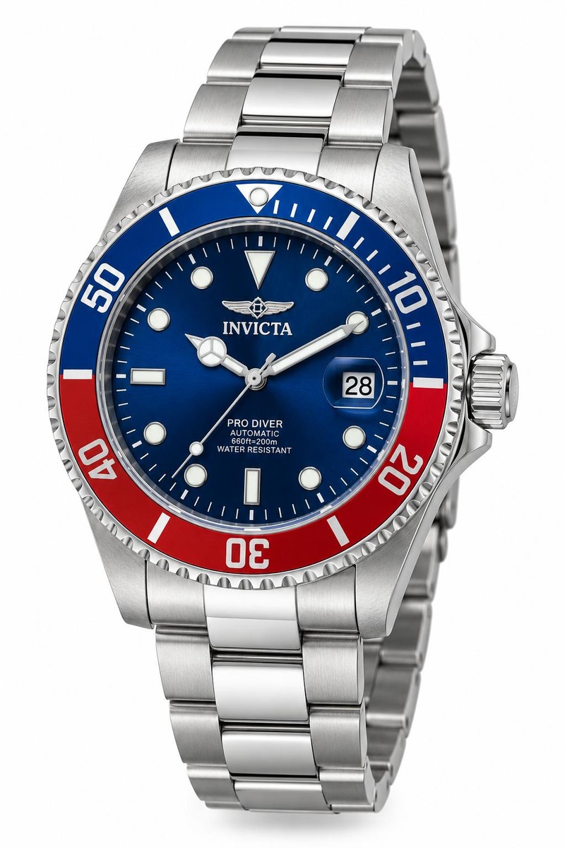 Invicta Pro Diver 5053 Pepsi bezel (AI representative image)