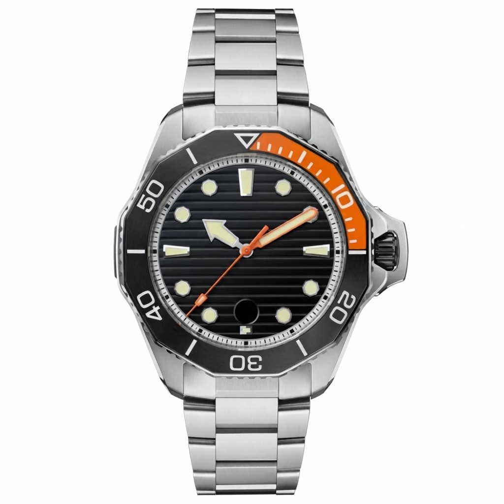 Representative AI illustration of TAG Heuer Aquaracer Professional 1000 Superdiver style dive watch